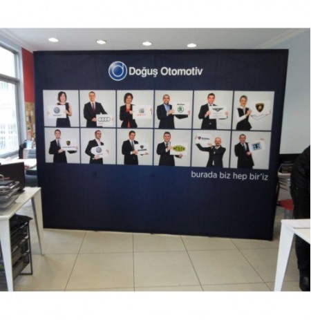 Pop Up Kumaş Stand 4 PANEL